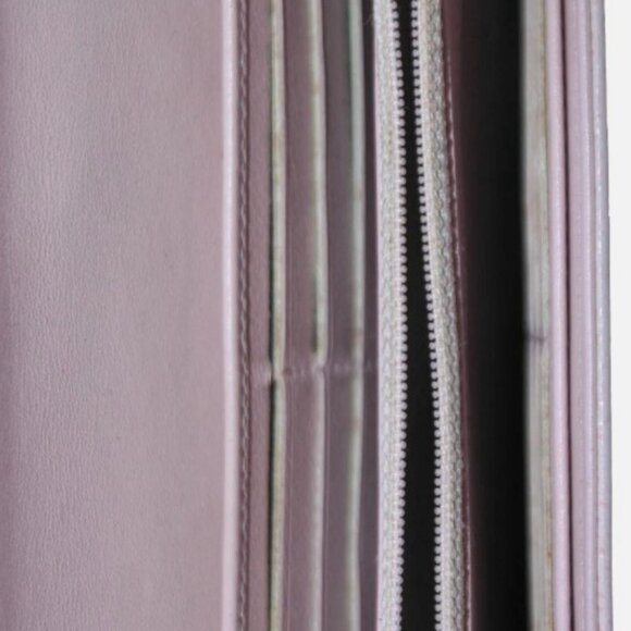 🩷Chanel Womens Light Pink Leather CC Flap Long Wallet🩷 - Picture 9 of 9
